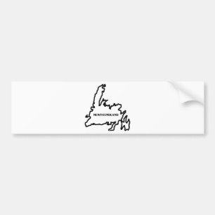 Adesivo Para Carro cão name.png de w do esboço de Terra Nova Labrad
