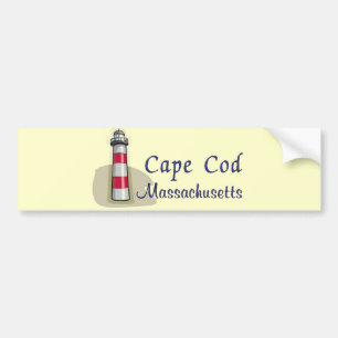 Adesivo Para Carro Cape Cod Massachusetts