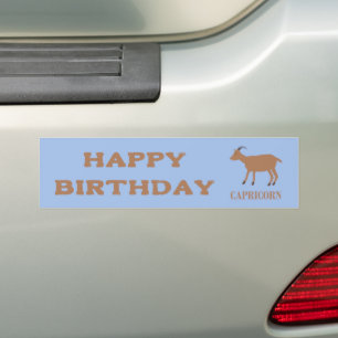Adesivo Para Carro Capricorn Signo do zodíaco Cabra Personalizado