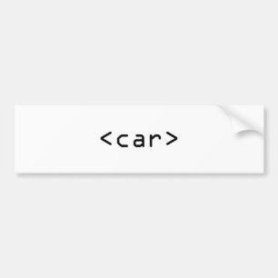 Adesivo Para Carro <car> Autocolante no vidro traseiro do HTML