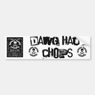 Adesivo Para Carro carimbe, carimbe, DHCW, COSTELETAS de DAWG HAUS