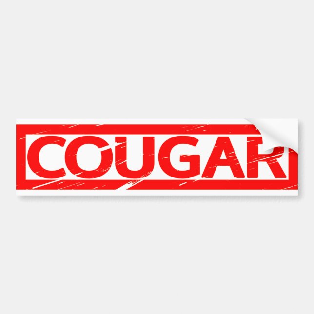 Adesivo Para Carro Carimbo Cougar (Frente)
