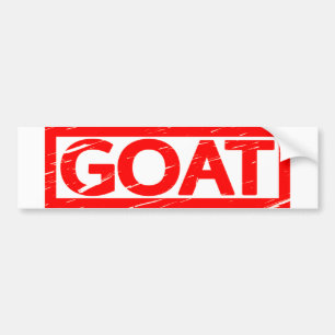 Adesivo Para Carro Carimbo de GOAT