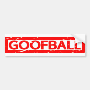 Adesivo Para Carro Carimbo de Goofball