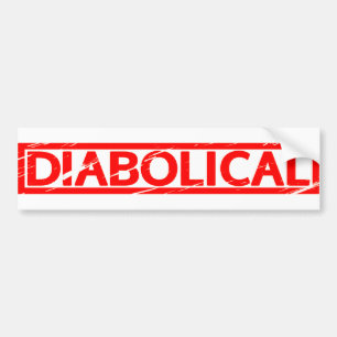 Adesivo Para Carro Carimbo Diabólico
