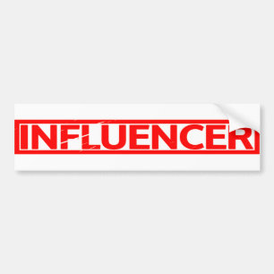 Adesivo Para Carro Carimbo do Influenciador