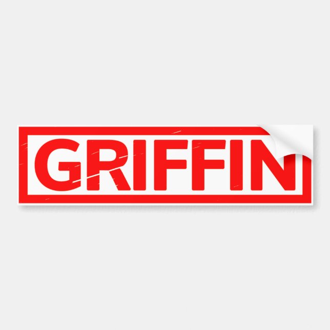 Adesivo Para Carro Carimbo Griffin (Frente)