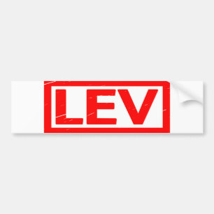 Adesivo Para Carro Carimbo Lev