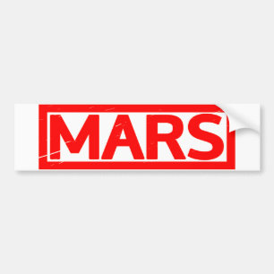 Adesivo Para Carro Carimbo Mars