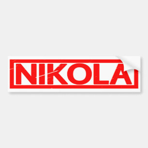 Adesivo Para Carro Carimbo Nikola