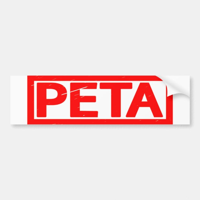 Adesivo Para Carro Carimbo Peta (Frente)