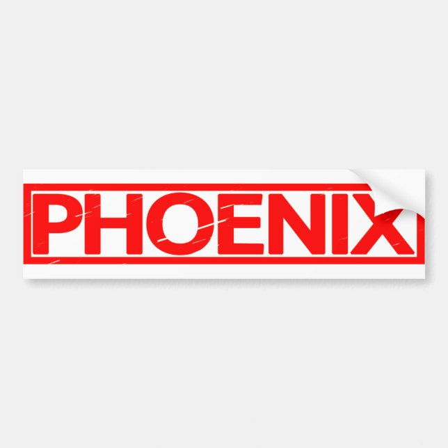 Adesivo Para Carro Carimbo Phoenix (Frente)