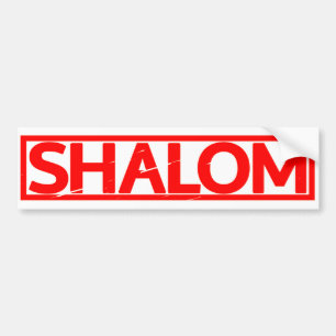 Adesivo Para Carro Carimbo Shalom