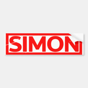 Adesivo Para Carro Carimbo Simon