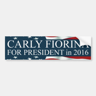 Adesivo Para Carro Carly Fiorina para o presidente em 2016
