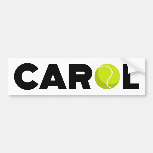 Adesivo Para Carro Carol Tênis (Frente)