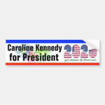 CAROLINE KENNEDY PARA o bumpersticker 2020 do