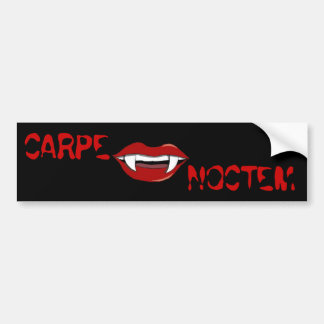 Adesivo Para Carro Carpe Noctem