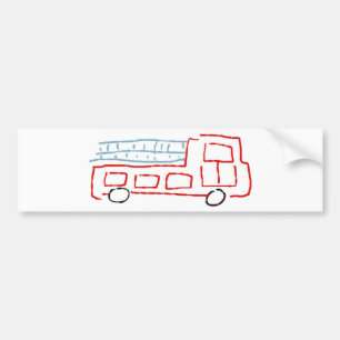 Adesivo Para Carro Carro de bombeiros