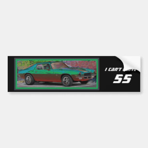 Adesivo Para Carro carro do músculo 70s