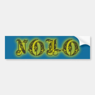 Adesivo Para Carro Cartões de incandescência do tatuagem de NOLO No