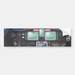 Adesivo Para Carro Cartoon de cockpit de espaçonave