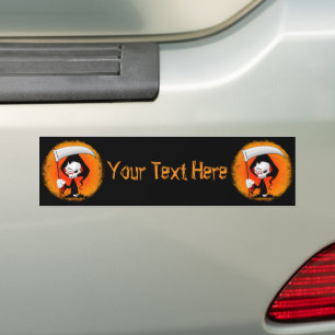 Adesivo Para Carro Cartoon Grim Reaper