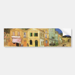 Adesivo Para Carro Casa de Vincent em Arles, por Vincent van Gogh