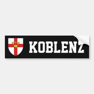 Adesivo Para Carro Casaco de Armas de Koblenz, Alemanha