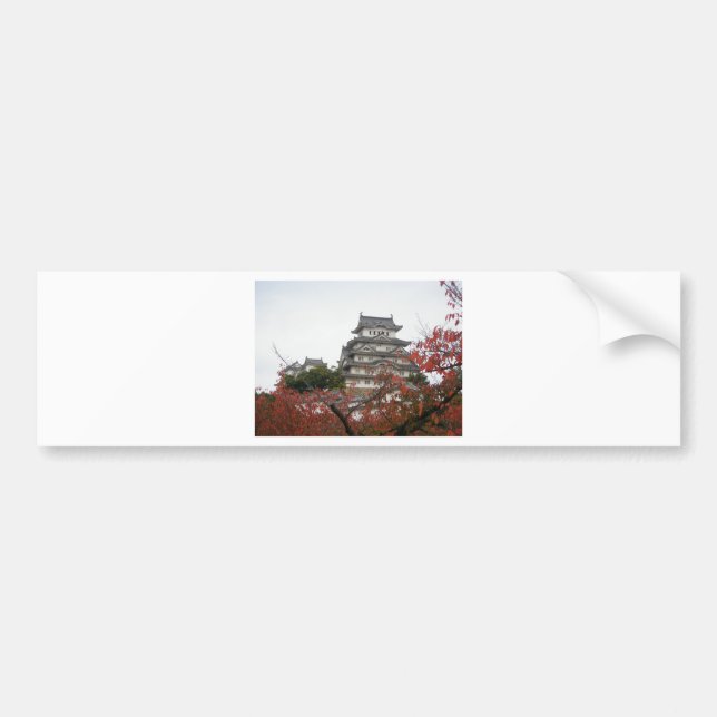 Adesivo Para Carro Castelo de viagem Himeji (Frente)