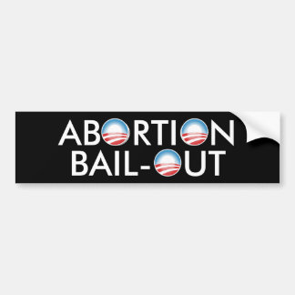 Adesivo Para Carro Caução-Para fora do aborto