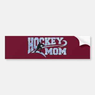 Adesivo Para Carro Cauda Atlética Mãe de Hockey