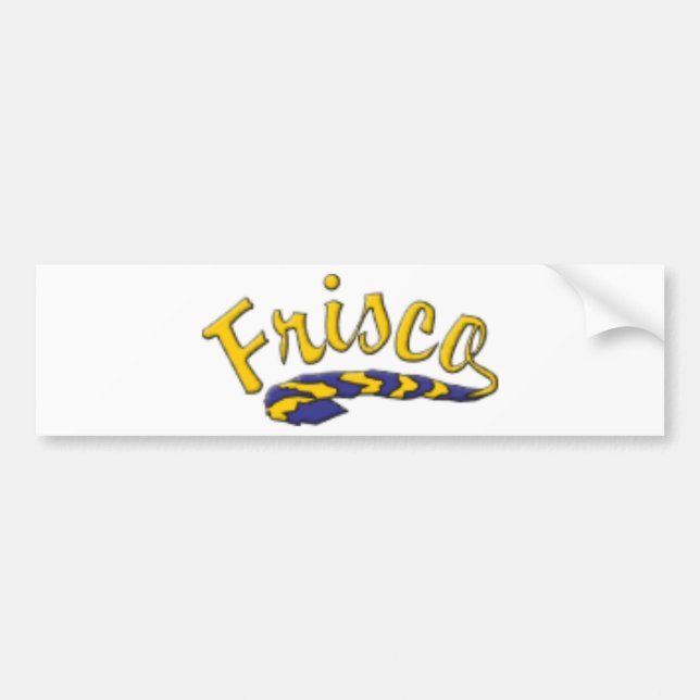 Adesivo Para Carro Cauda do segundo grau de Frisco (Frente)