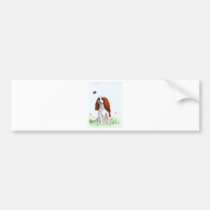 Adesivo Para Carro Cavaleiro Rei Charles Spaniel CKC