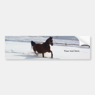Adesivo Para Carro Cavalo da neve