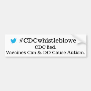 Adesivo Para Carro CDCwhistleblower