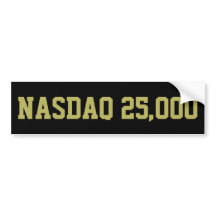 Celebração da Bolsa de Valores NASDAQ 25000