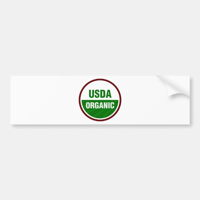 Adesivo Para Carro Certificado orgânico USDA (Frente)