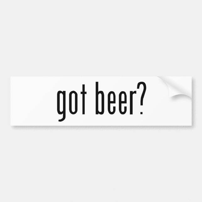 Adesivo Para Carro cerveja obtida? (Frente)