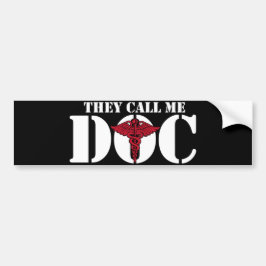 Adesivo Para Carro Chamam-me Doc
