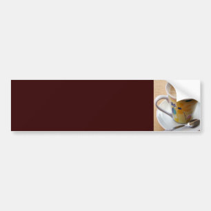 Adesivo Para Carro Chávena de café morna