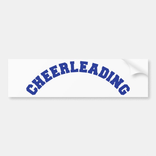 Adesivo Para Carro Cheerleading (Frente)