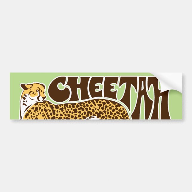 Adesivo Para Carro Cheetah (Frente)