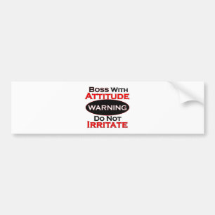 Adesivo Para Carro Chefe com atitude