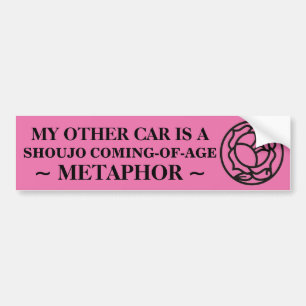 Adesivo Para Carro chegar maturidade do shoujo