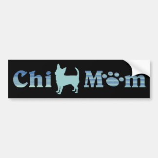 Adesivo Para Carro Chi Mãe Chihuahua Mãe Bumper Sticker