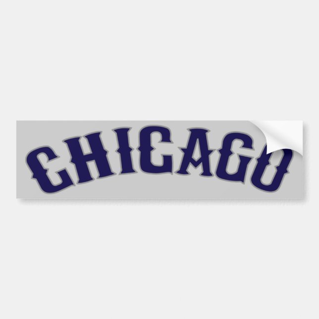 Adesivo Para Carro Chicago (Frente)