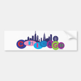 Adesivo Para Carro Chicago-Circles-1