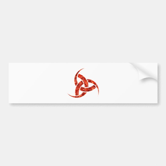 Adesivo Para Carro Chifre triplo de Odin (Frente)