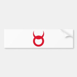 Adesivo Para Carro Chifres do diabo - Emo, gótico, alternativo,